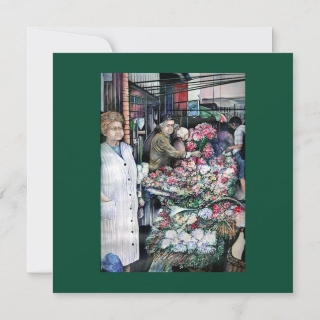 Carte Moment magique sur le marché Misloc (Devant)