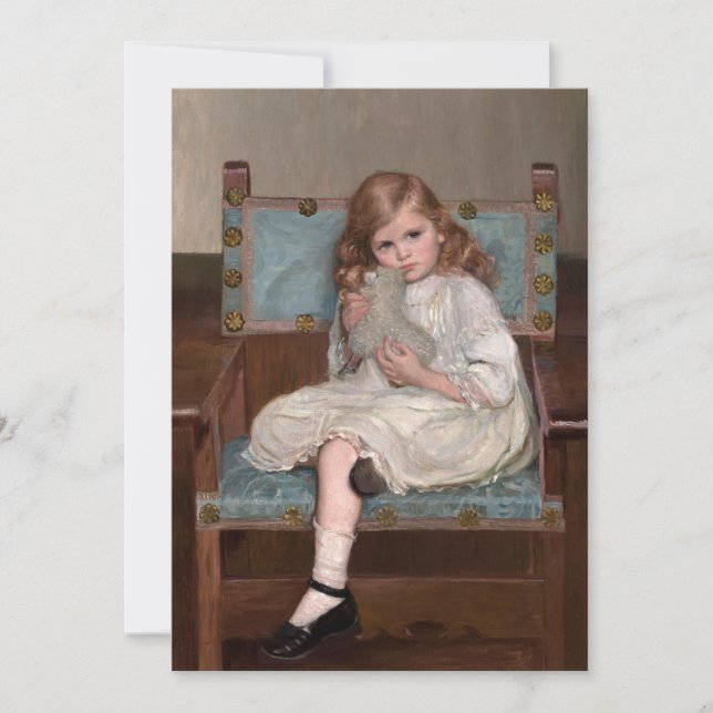 Carte Mon agneau | Lilla Cabot Perry (Devant)