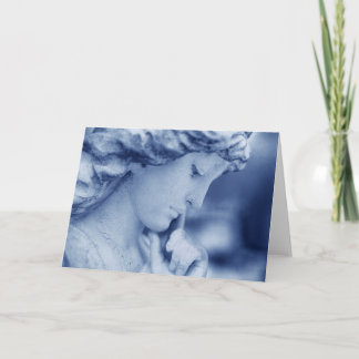 Carte Mon ange bleu