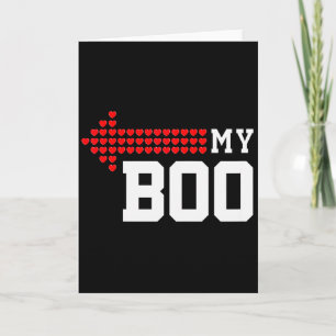 Carte Mon Boo & Mon Bae Saint-Valentin Tapis de coup