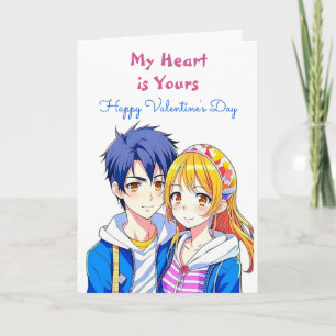 Carte Mon cœur est à vous Joyuse Saint-Valentin