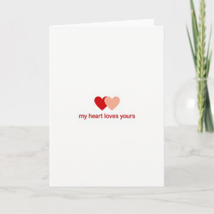 Carte Mon Cœur T'Aime