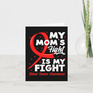 Carte Mon combat de maman est ma lutte contre le cancer