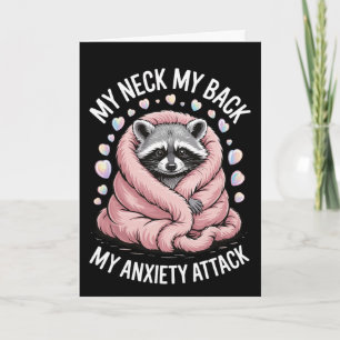 Carte Mon cou Mon Ck Mon attaque d'anxiété