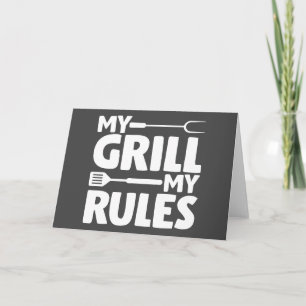 Carte Mon Grill Mes règles