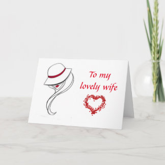 CARTE MON **MAGNIFIQUE FEMME** POUR NOTRE ANNIVERSAIRE