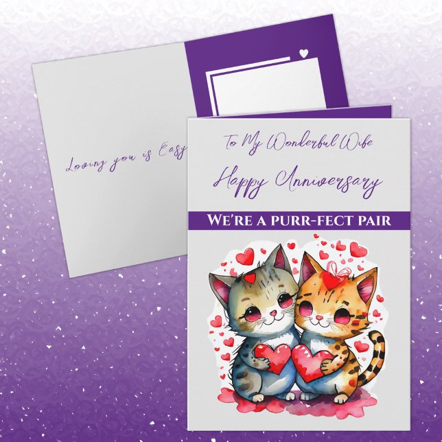 Carte Mon merveilleux chat femme amour Anniversaire (Créateur téléchargé)