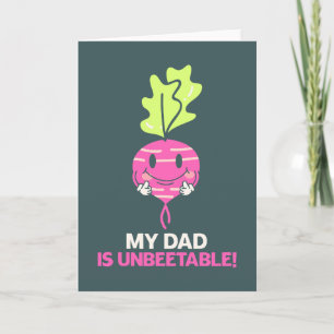 Carte Mon père est une Fête des pères imbattable papa je