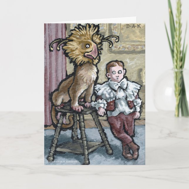 Carte Mon premier animal de compagnie #2 - Blanc à l'int (Devant)