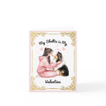 Mon Sheltie est mon Saint-Valentin