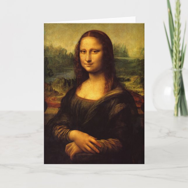 Carte Mona Lisa (Devant)