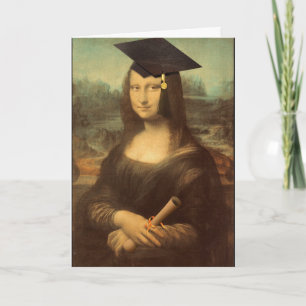 Carte Mona Lisa Graduation