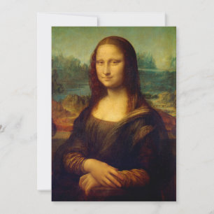 Carte Mona Lisa   Léonard de Vinci