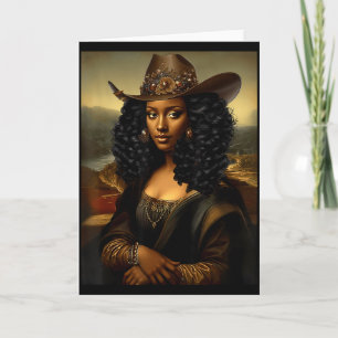 Carte Mona Lisa noire Histoire des Noirs américains Mois