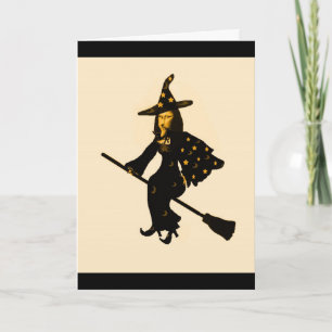 Carte "Mona Lisa va à la partie de Halloween " *