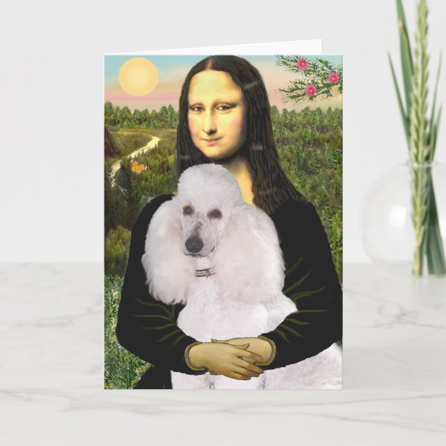 Carte Mona-Pood-White-Standard (Devant)