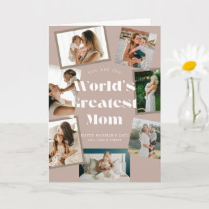 Carte Monde rose poussiéreux Photo de la plus grande mam