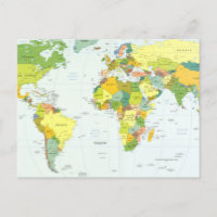 Carte mondiale Globe Pays Atlas