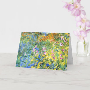 Carte Monet - Irises 3, peinture d'art,
