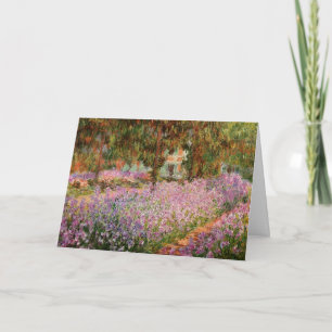 Carte Monet - Irises dans le jardin de Monet