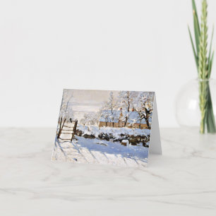 Carte Monet - La Magpie