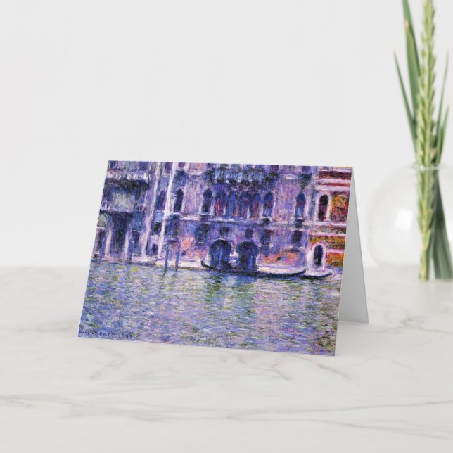 Carte Monet - Palazzo da Mula (Devant)