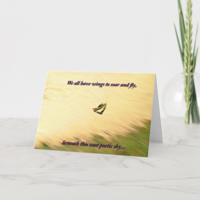 Carte Monet Swallowtail (Devant)