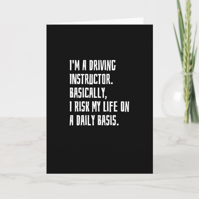 Carte Moniteur d'auto-école (Devant)