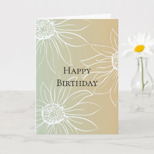 Carte Monnaie Blanche Maisées Floral