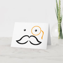 Carte Monocle et Moustache