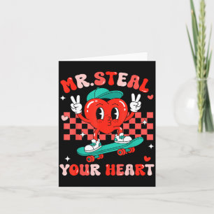 Carte Monsieur Vous Voler Votre Coeur Pour Les Garçons T