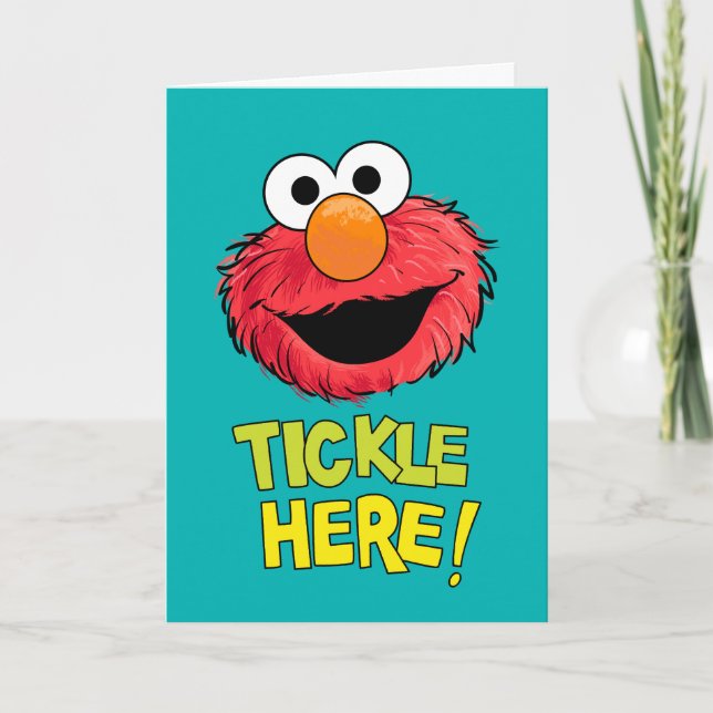 Carte Monster à la fin de cette histoire | Elmo (Devant)