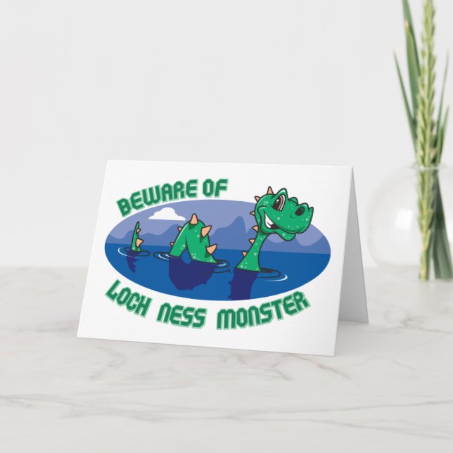 Carte Monstre de Loch Ness (Devant)