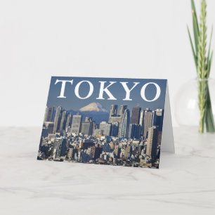 Carte Mont Fuji   Tokyo Japon   Joyeux Anniversaire