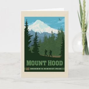 Carte Mont Hood   Oregon