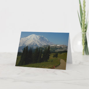 Carte Mont Rainier du Sourdough Ridge Trail