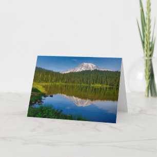 Carte Mont Rainier et Reflection Lake