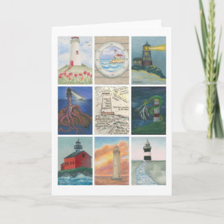 Carte Montage de défi de phare