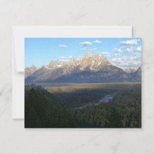 Carte Montagnes de Jackson Hole (Parc national de Grand