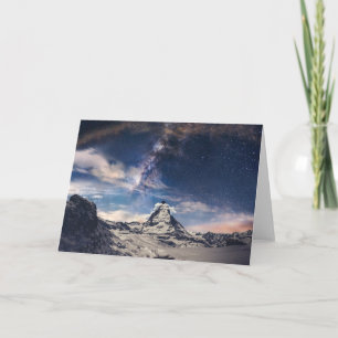 Carte Montagnes   Matterhorn Zermatt Suisse