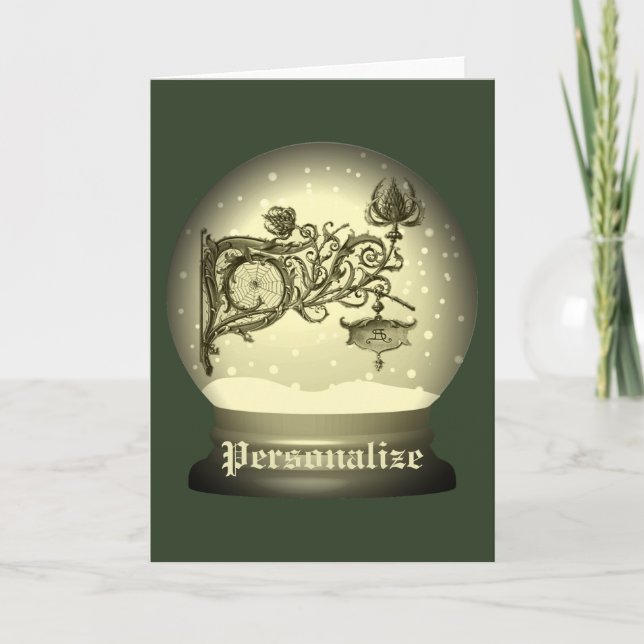Carte Monte-neige Art nouveau (Devant)