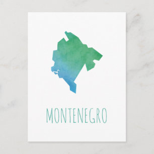 Carte Monténégro