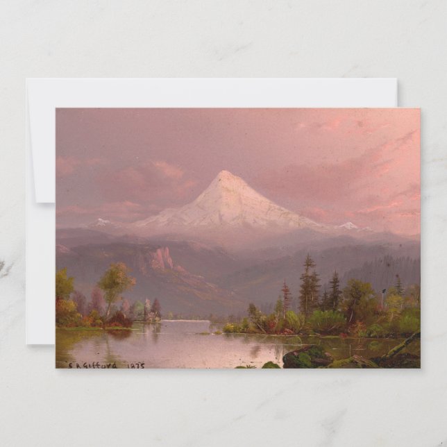 Carte Monter le capot, OU | Sanford Robinson Gifford (Devant)