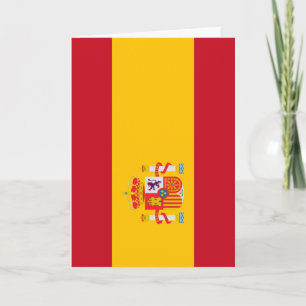 Carte Montrez vos couleurs - Espagne