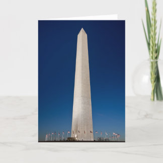 Carte Monument de Washington à Dusk
