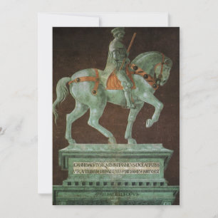 Carte Monument équestre à Sir John Hawkwood, Uccello