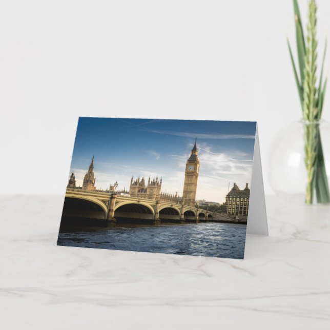 Carte Monuments | Big Ben, London England (Devant)