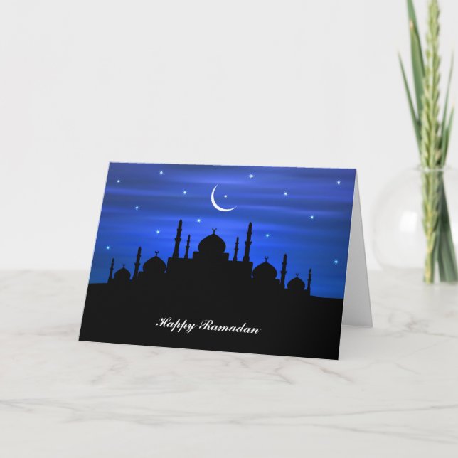 Carte Moon et Mosquée du Ramadan (Devant)