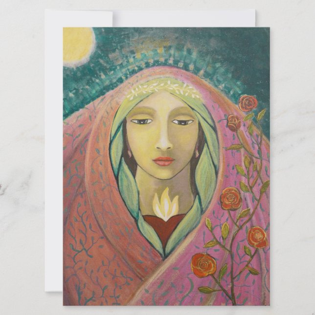 Carte Moon Magdalene 6,5 pouces x 8,75 pouces (Devant)