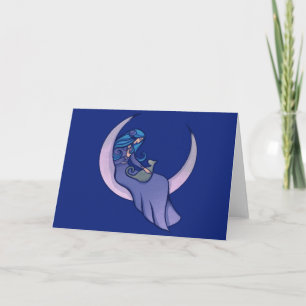 Carte Moon WitchChild Pagan Wicca Art